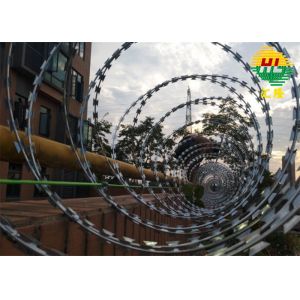 Wholesale High Quality Galvanized Concertina Barbed Wire With Secure Fence from china suppliers