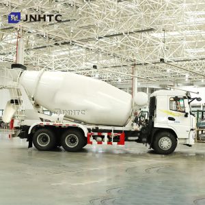 New Shacman E6 Concrete Mixer Truck White Color 6x4 10Wheels 6cbms