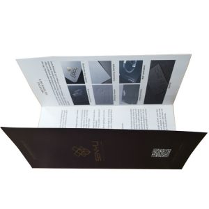 Private custom cheap presentation folder brochure advertising paper printing