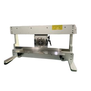 Manual Blade Moving PCB Depaneling Cutter With Linear And Circular Blades