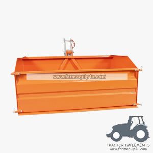 5TTBX - Farm equipment tractor 3point hitch tipper transport box,link box 5ft