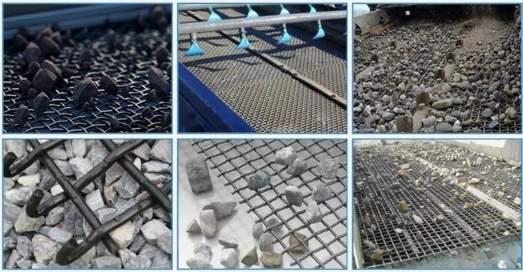 Crimped Woven Screen Mesh / Sieve Mesh / Wire Netting Metal Filter / Vibrating Screen Mesh