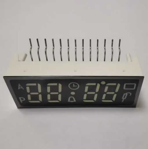 Customized Ultra White 7 Segment LED Display 4 Digit Common Anode For Digital