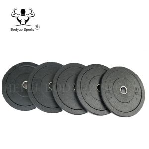 51mm Diameter Hi Temp Bumper Plates , Bumper Weight Plates With Custom Logo