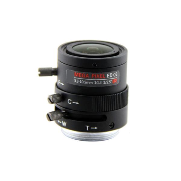 1/2.5" 3.3-10.5mm F1.4 3MP/5MP Megapixel Manual IRIS CS Mount Vari-focal Lens