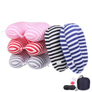 China Ergonomic Memory Foam Neck Pillow Support Soft Foam Travel Rest Anti - Snore on sale