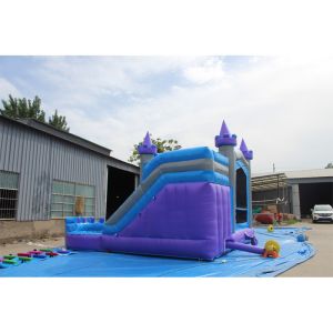 Block Jumping Castle Inflatable Bouncy Castle Slide with Customized Color