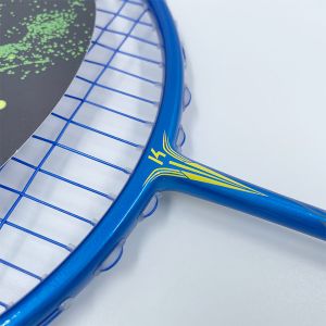 Amateur Intermediate Carbon Fiber Badminton Racket Racquet Nylon String