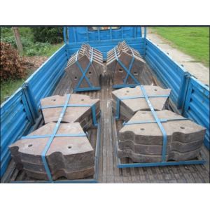 Ni-hard Discharge Grinding Mill Liners For Grinding Feldspar