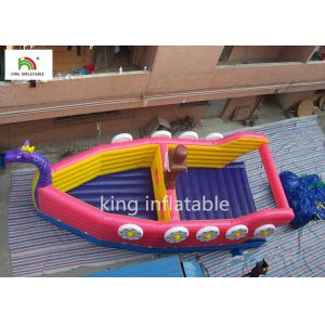 Colorful Dragon Inflatable Jumping Castle For Kindergartens 3m*7m*3m