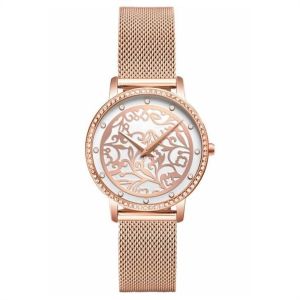 16mm Strap Genuine Diamond Quartz Watch Japanese Movement Engraved