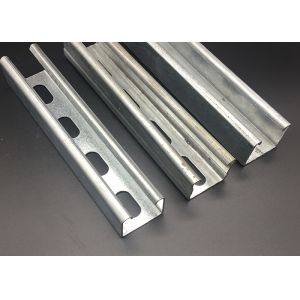 Hot Dip Galvanized 12gauge C Profile Cold Formed Strut Channel