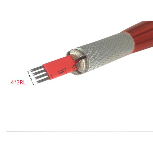 Fantatic Four / Six Tattoo Machine Needle For Permanent Makeup Fog Eyebrow Hand Tool Hard Blade