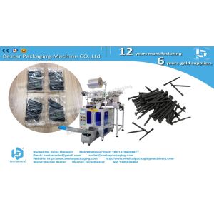 Bestar packing machine with one counting bowl and manual feeding