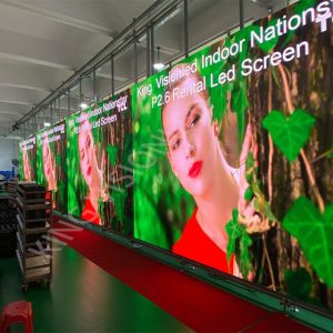 Hd Stage Background Slim Led Display , P2.9 P3.9 P4.8 Rental Led Video Wall