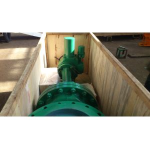 PN 0.25 - 6.4 Mpa Electric/ Manual Flanged Gate Valve / Sluice Valve for Hydro