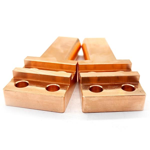 Quality CNC Customized Copper Contact Block – Precision Machined Electrical Connector for Power Equipment for sale