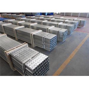 Silver Galvanized Steel Profile Solar Mounting System PV Module Components