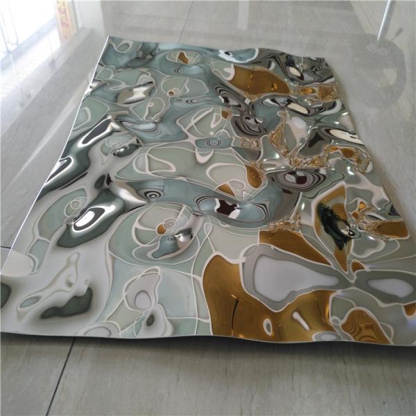 decorative stainless steel sheet embossed water ripple sheet for ceiling panel