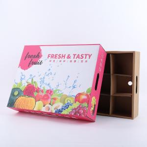 Custom Color Printed Food Packaging Box Fruit Packaging Boxes Folders with Quick