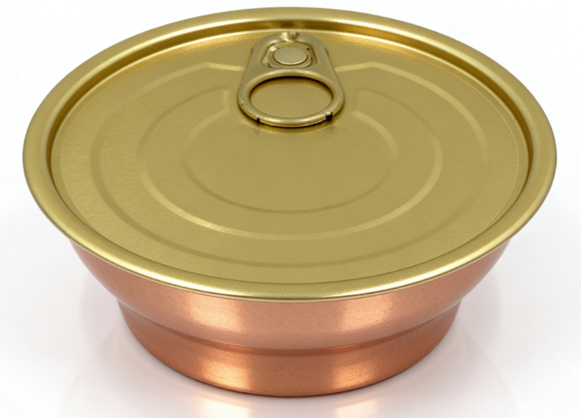 China 180ml Two-Piece Custom Aluminum Bowl 98.9mm Diameter, D98.9*40mm, 401# Caliber on sale