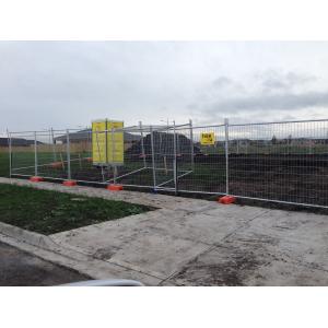 Mobile Construction Fence Height1.8m*Width3.0m Mesh 50mm*100mm HDG 275.sqm 38mm