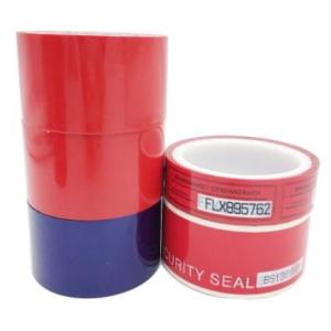 Printed Tamper Evident Adhesive Void Security Tape,China Supplier Pet Void Tape