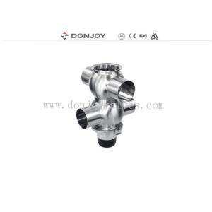 Double Seat Mixing Proof Valve with Vertical Actuator and control head