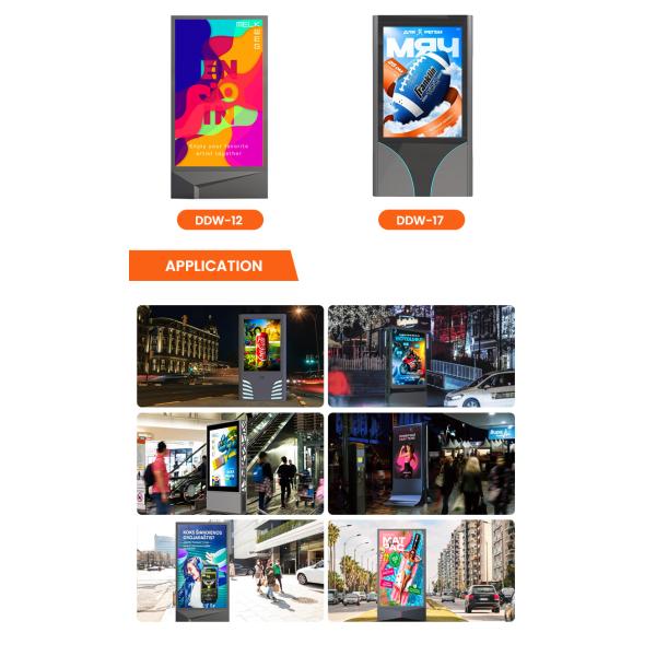 Easy installation 10000nits P4 P5 P6 P8 P10 mupi digital outdoor indoor led digital signage