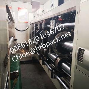 Wholesale vacuum Flexo Printing And Die Cutting Machine Printer Slotter corrugated carton box Machine from china suppliers