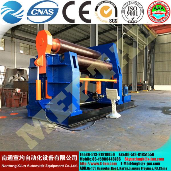 Hot! Mclw12xnc-60*3000 Large Hydraulic CNC Four Roller Plate Bending/Rolling