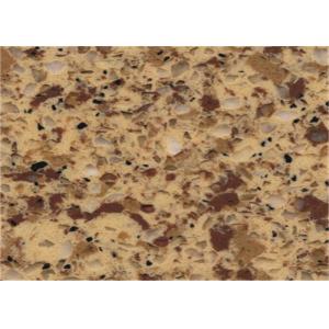 Wholesale Artificial Crystal Custom Quartz Countertops Yellow Quartz Stone Solid Surface from china suppliers
