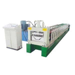 Waterproof Gutter Roll Forming Machine / Gutter Making Machine With Punch Hole
