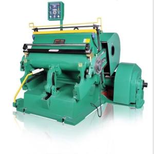 Stock Manual Platen Paper Die Cutting and Embossing Machine for Customer