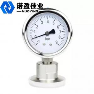 China Hygienic Sanitary pressure gauge with varivent diaphragm on sale
