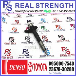 23670-39316 095000-7540 With injector nozzles diesel injectors And Diesel common