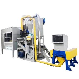China Valtage 220/380V PLC Core Components Aluminum PVC Separating Recycling Plant 300kg/h on sale
