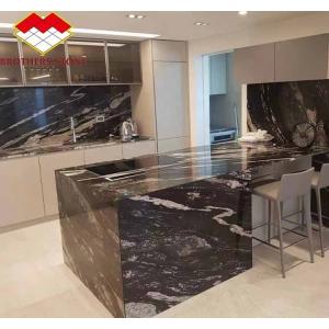 Polished Natural Stone Cosmic Gold Granite for Coffee Table and Countertops