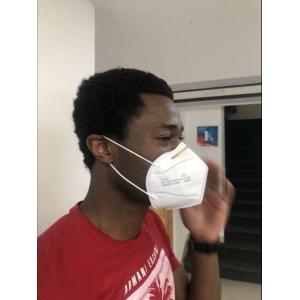 4 Ply Pm2.5 Kn95 Dust Mask Flat Fold Earloop Non Woven Fabric Mask