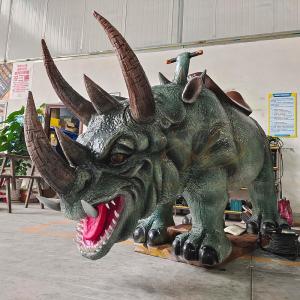 Rhino Animatronic Scooter Electric Ride On For Amusement Parks 100kg Load