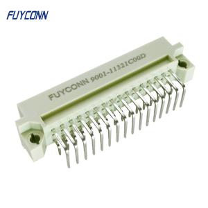 DIN 41612 Connector 2.54mm Pitch 2*16 32 Pin Male R/A PCB Euro 41612 Connector