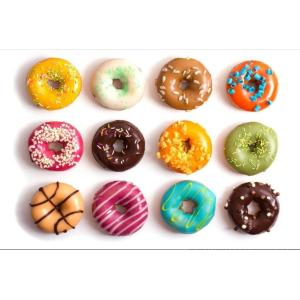 2pcs Adjustable Baking Mold Silicone 3.2in Size Nonstick Multicolor Modern