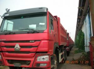 Wholesale 336HP Heavy Duty Dump Truck LHD Hw76 Cab Red International Dumper Truck from china suppliers