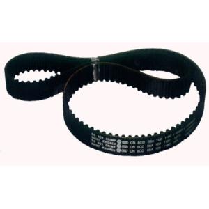 Black Color Rubber Timing Belt , 10mm - 450mm Width Metric Timing Belts