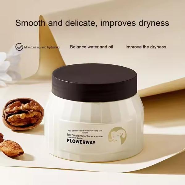 ODM / OEM Goat Milk Essence Face Cream & Lotion Moisturizing and Brightening Product