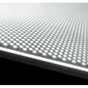 Optical Grade Acrylic Light Guide Plate Laser Dotting Acrylic LED Back PMMA