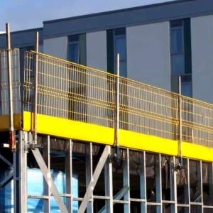 Bolt-Together Edge Protection Barrier With Customizable Layout Options