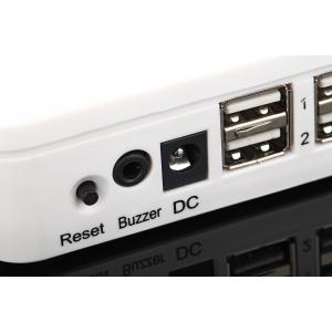 COMER 6 usb-port Alarm box security display systems for panel computer retail