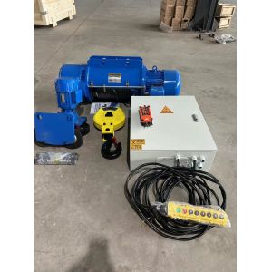 Fixed Type Double Girder Electric Wire Rope Hoist with Modular C-Design Compact