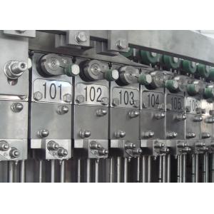 SUS304 Robotized Automatic Wine Filling Machine With rotary washing function